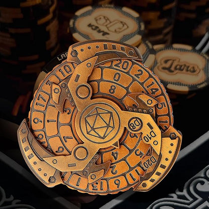 🎲7-in-1 DND Spinner Dice Set🔥Epic RPG Fun!