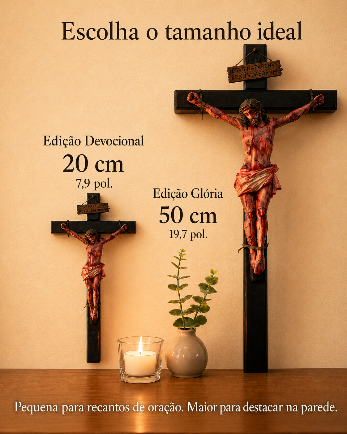✝️ Hand-carved Blessed Jesus Crucifix