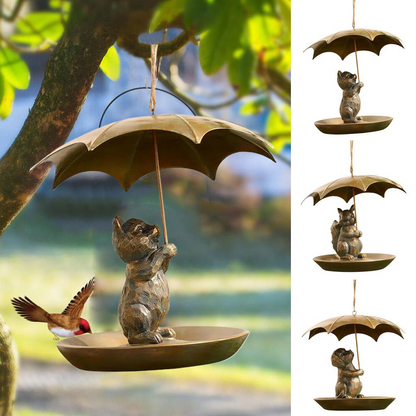 ☀️🌿 Deluxe Sunshade Bird Feeder + FREE Gift! 🎁  Limited Stock!