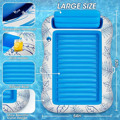 Inflatable Pool Float🦩 Extra Large & Comfy | Summer Must-Have Floatie 🌞