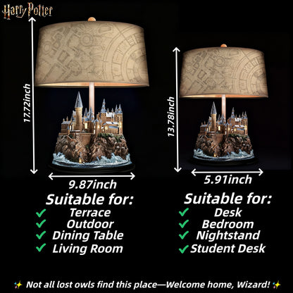 ✨ Iconic Hogwarts™ Castle Lamp: A Magical Light-Up Collectible