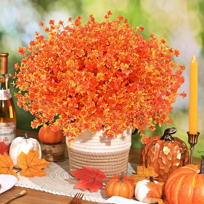 💐12PCS Artificial UV-resistant flowers: suitable for patios, porches and balconies-Sunset