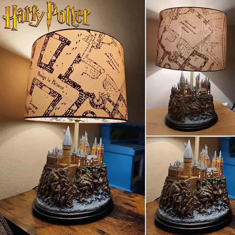 ✨ Iconic Hogwarts™ Castle Lamp: A Magical Light-Up Collectible