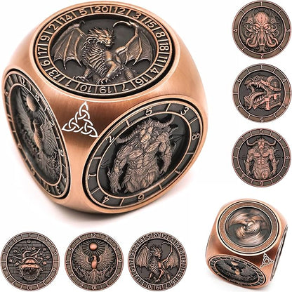 🔥Spin Your Fate:Ultimate 6-Sided Spinner for Adventurers
