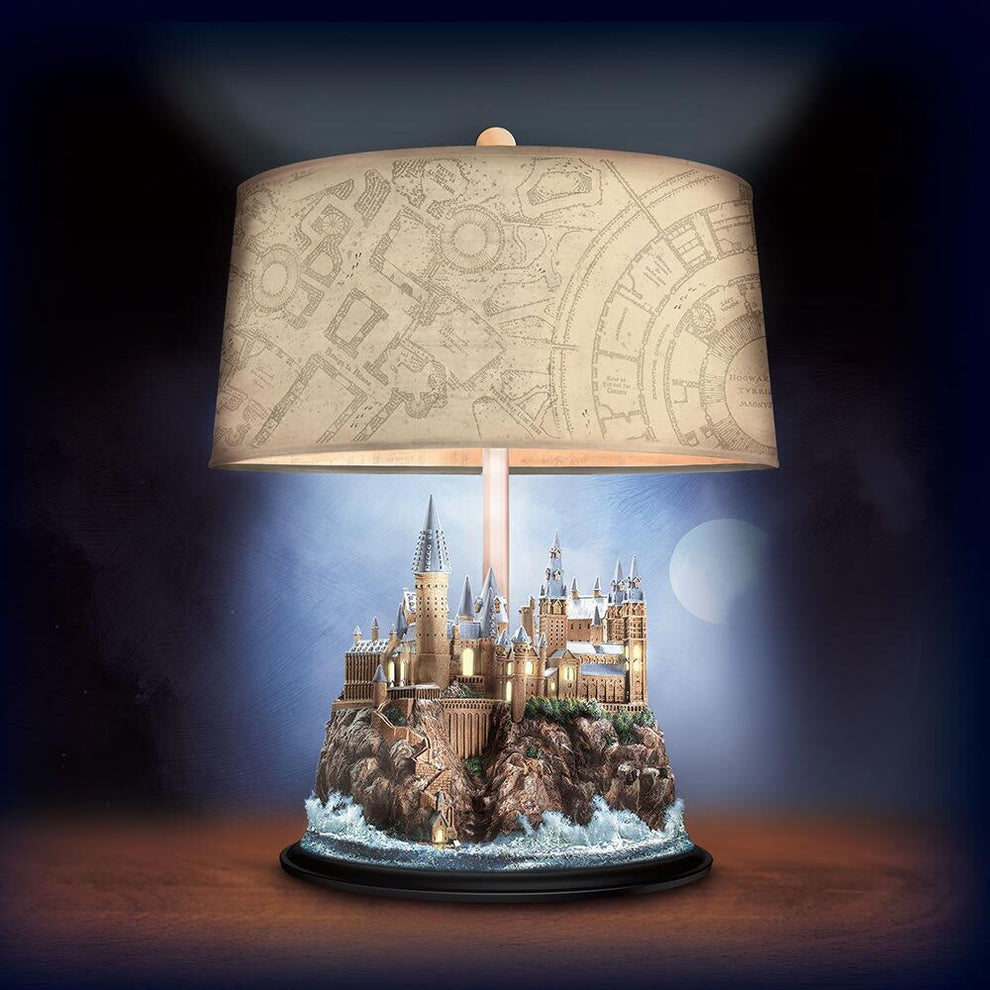 ✨ Iconic Hogwarts™ Castle Lamp: A Magical Light-Up Collectible