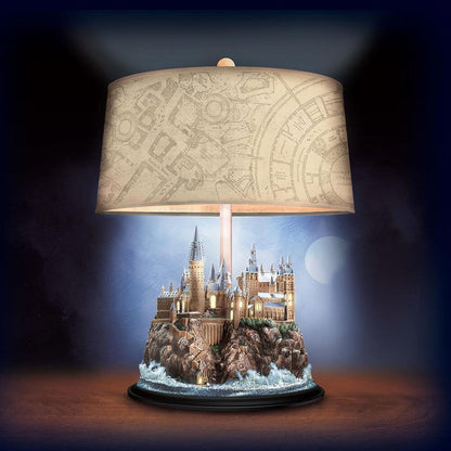 ✨ Iconic Hogwarts™ Castle Lamp: A Magical Light-Up Collectible