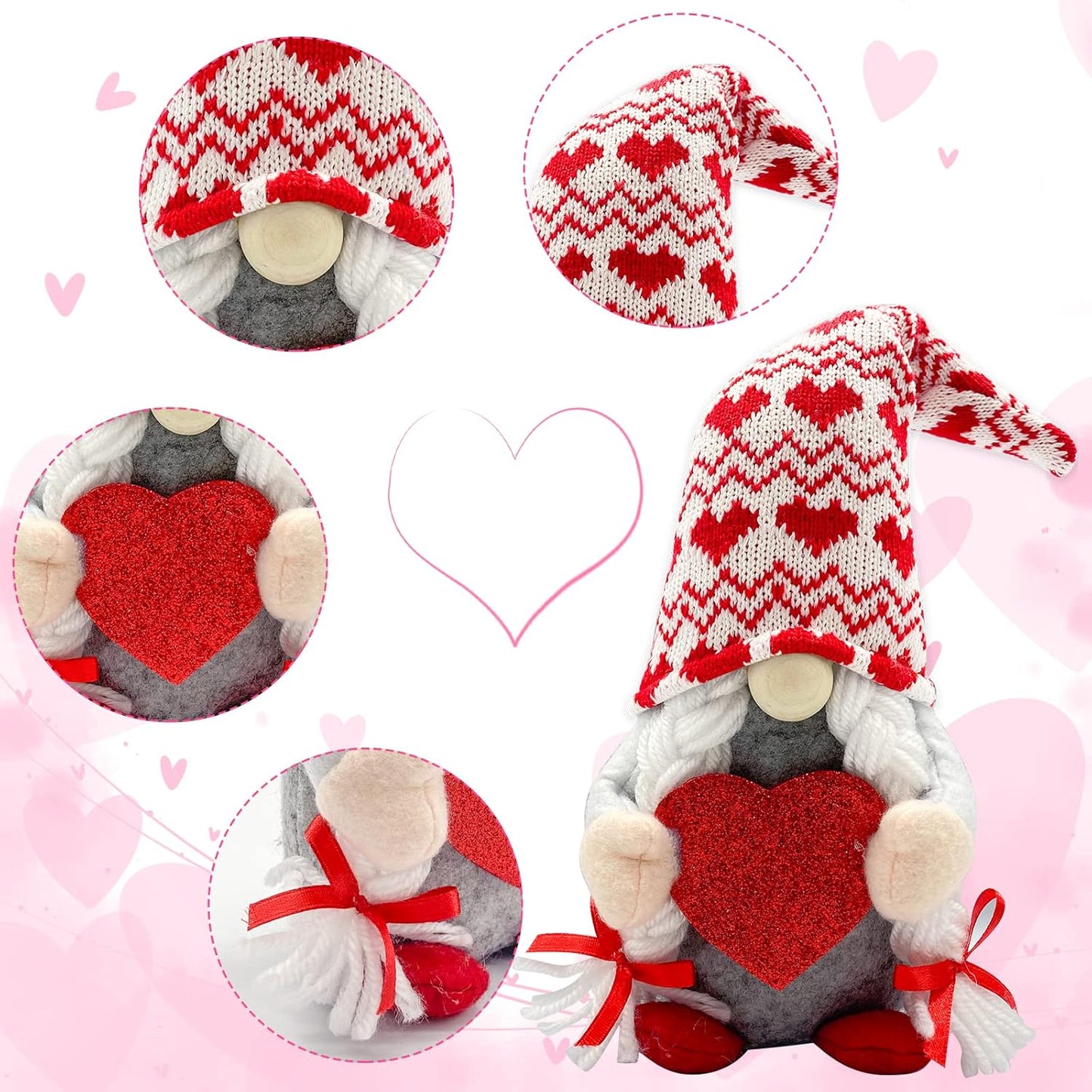 💖Limited Edition Valentine Plush Gnomes
