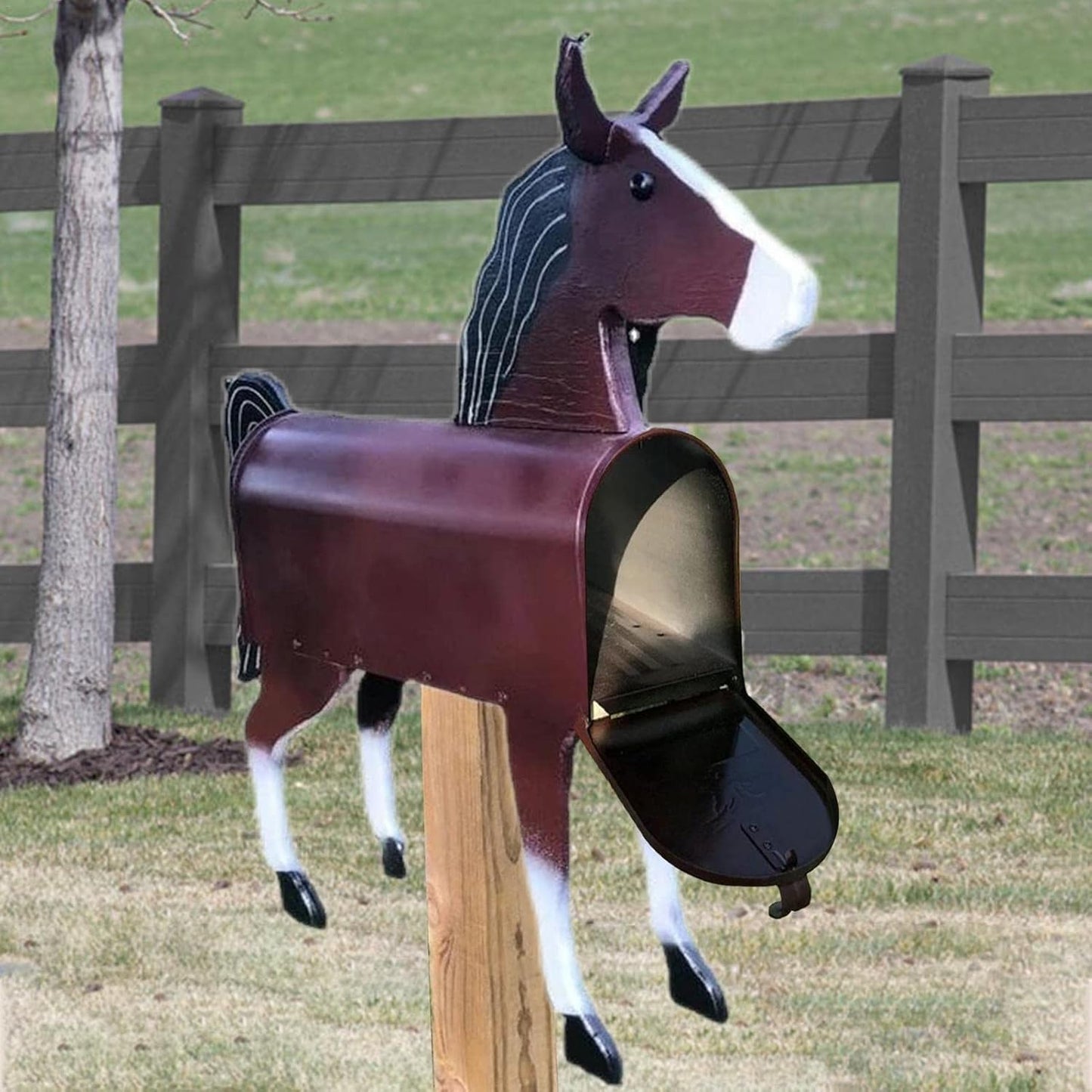The Ultimate Horse Head Mailbox | Handcrafted Elegance🐎✨
