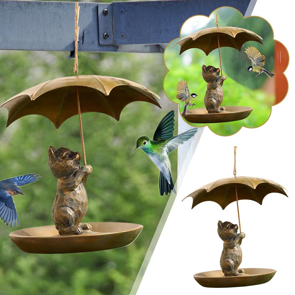 ☀️🌿 Deluxe Sunshade Bird Feeder + FREE Gift! 🎁  Limited Stock!