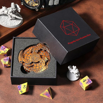 🎲7-in-1 DND Spinner Dice Set🔥Epic RPG Fun!
