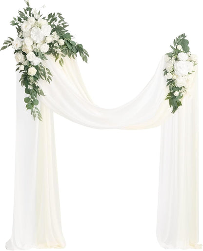 💏Artificial Wedding Arch Flowers Kit