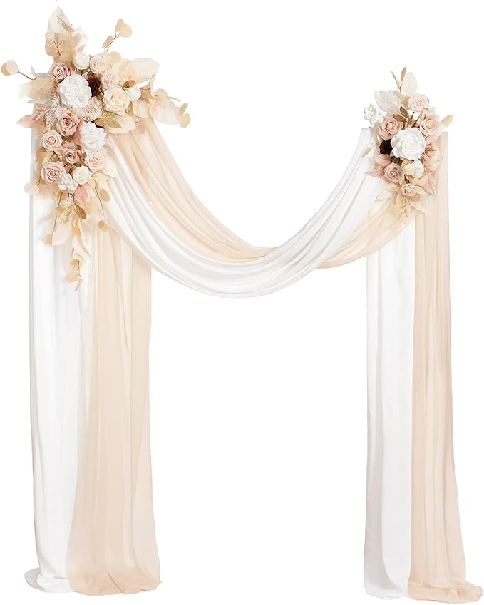 💏Artificial Wedding Arch Flowers Kit