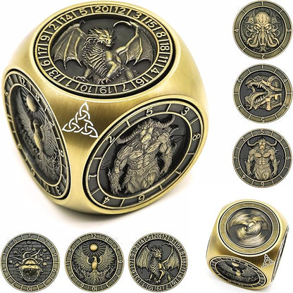 🔥Spin Your Fate:Ultimate 6-Sided Spinner for Adventurers