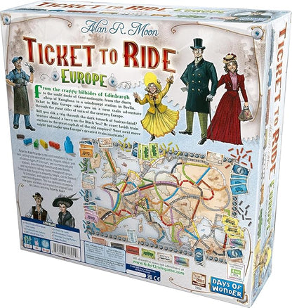 🗺️ Strategy + Adventure = Ticket to Ride Europe 🎯