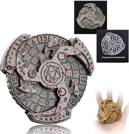 🎲7-in-1 DND Spinner Dice Set🔥Epic RPG Fun!