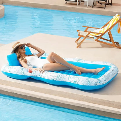 Inflatable Pool Float🦩 Extra Large & Comfy | Summer Must-Have Floatie 🌞