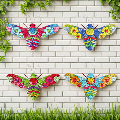 🐝Art Deco Metal Bee Wall Sculptures（4pcs）