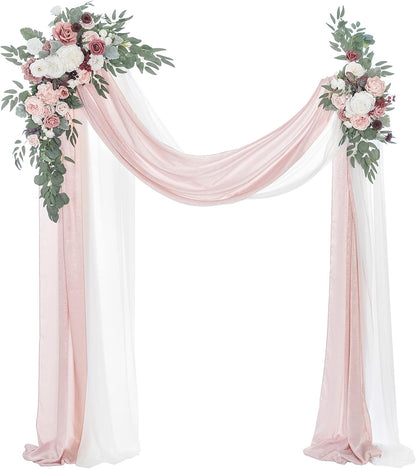 💏Artificial Wedding Arch Flowers Kit