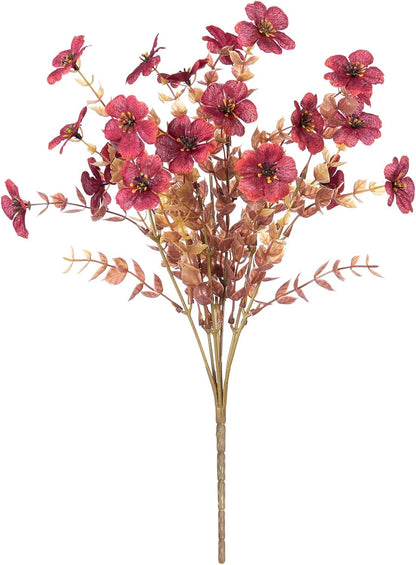 💐12PCS Artificial UV-resistant flowers: suitable for patios, porches and balconies-Pelargonium