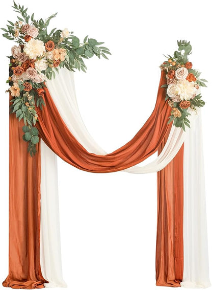 💏Artificial Wedding Arch Flowers Kit