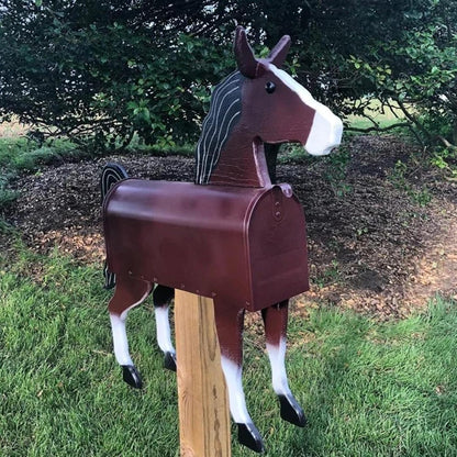 The Ultimate Horse Head Mailbox | Handcrafted Elegance🐎✨