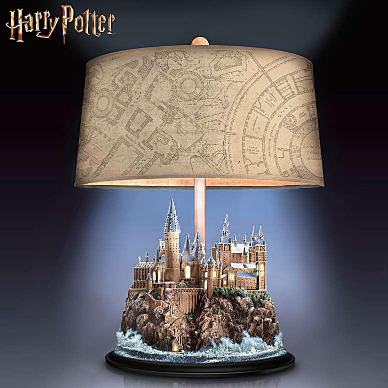 ✨ Iconic Hogwarts™ Castle Lamp: A Magical Light-Up Collectible
