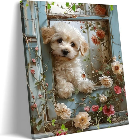 🌟 Pet Gallery Wall Decals – FREE Artwork Guide! 📜