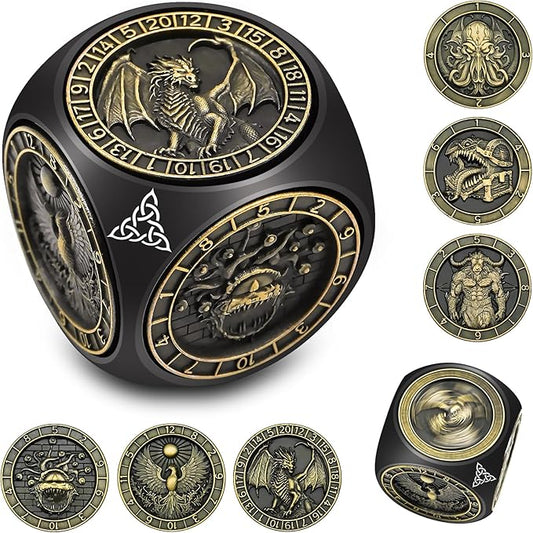 🔥Spin Your Fate:Ultimate 6-Sided Spinner for Adventurers