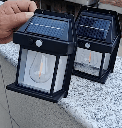 New Outdoor Solar Wall Lamp