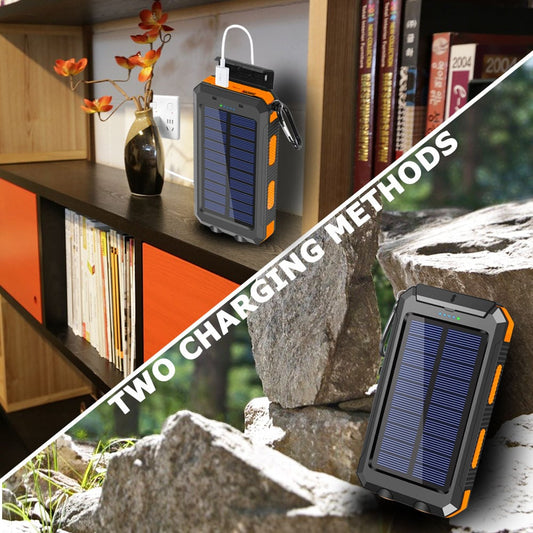 ✨Solar Power Bank🔋10,000 mAh ultra-large capacity