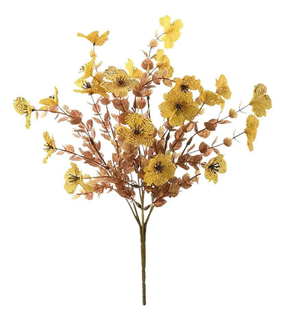 💐12PCS Artificial UV-resistant flowers: suitable for patios, porches and balconies-Tropaeolum Majus