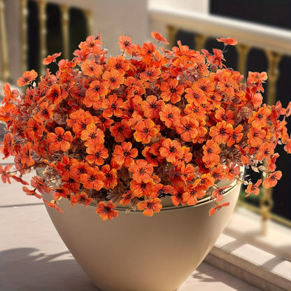 💐12PCS Artificial UV-resistant flowers: suitable for patios, porches and balconies-Danish Bellflower
