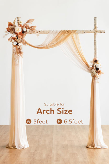 💏Artificial Wedding Arch Flowers Kit