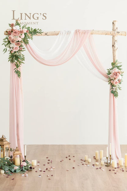 💏Artificial Wedding Arch Flowers Kit