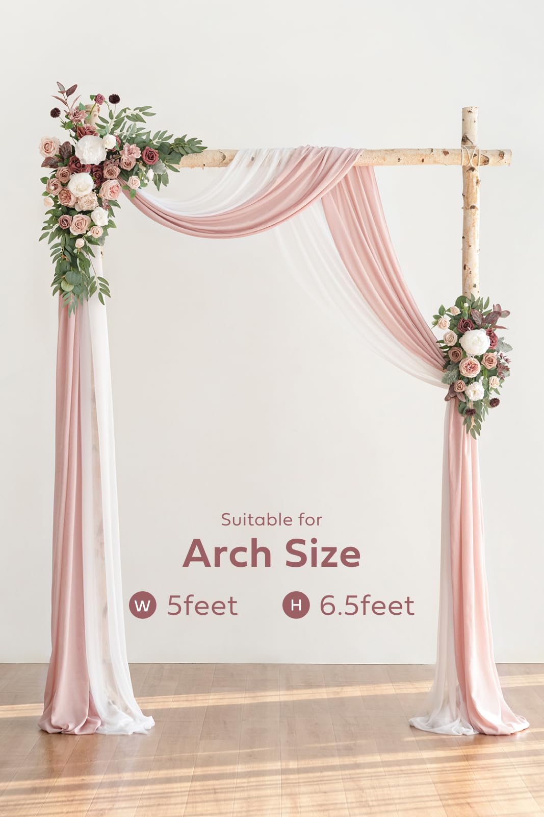 💏Artificial Wedding Arch Flowers Kit