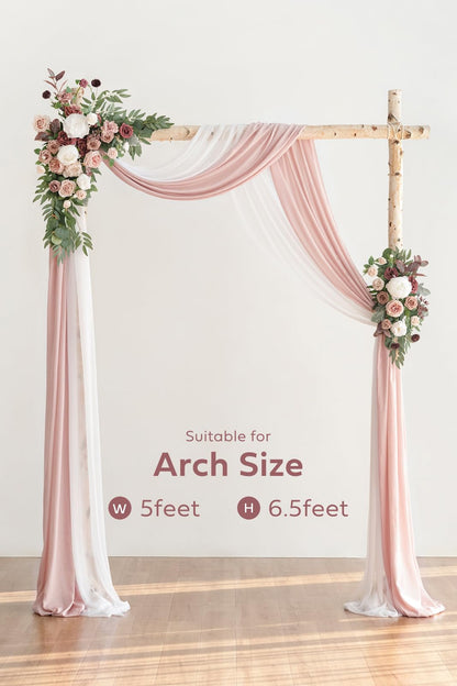 💏Artificial Wedding Arch Flowers Kit