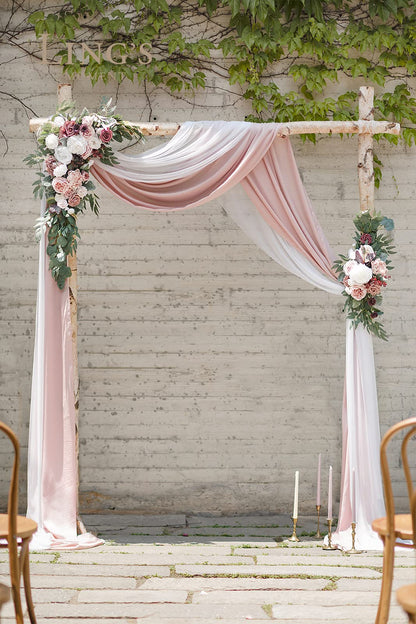 💏Artificial Wedding Arch Flowers Kit