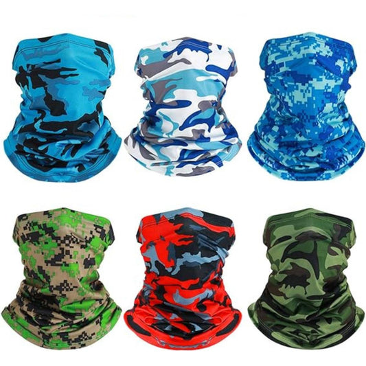6PCS UV Cooling Neck Gaiter Face Masks