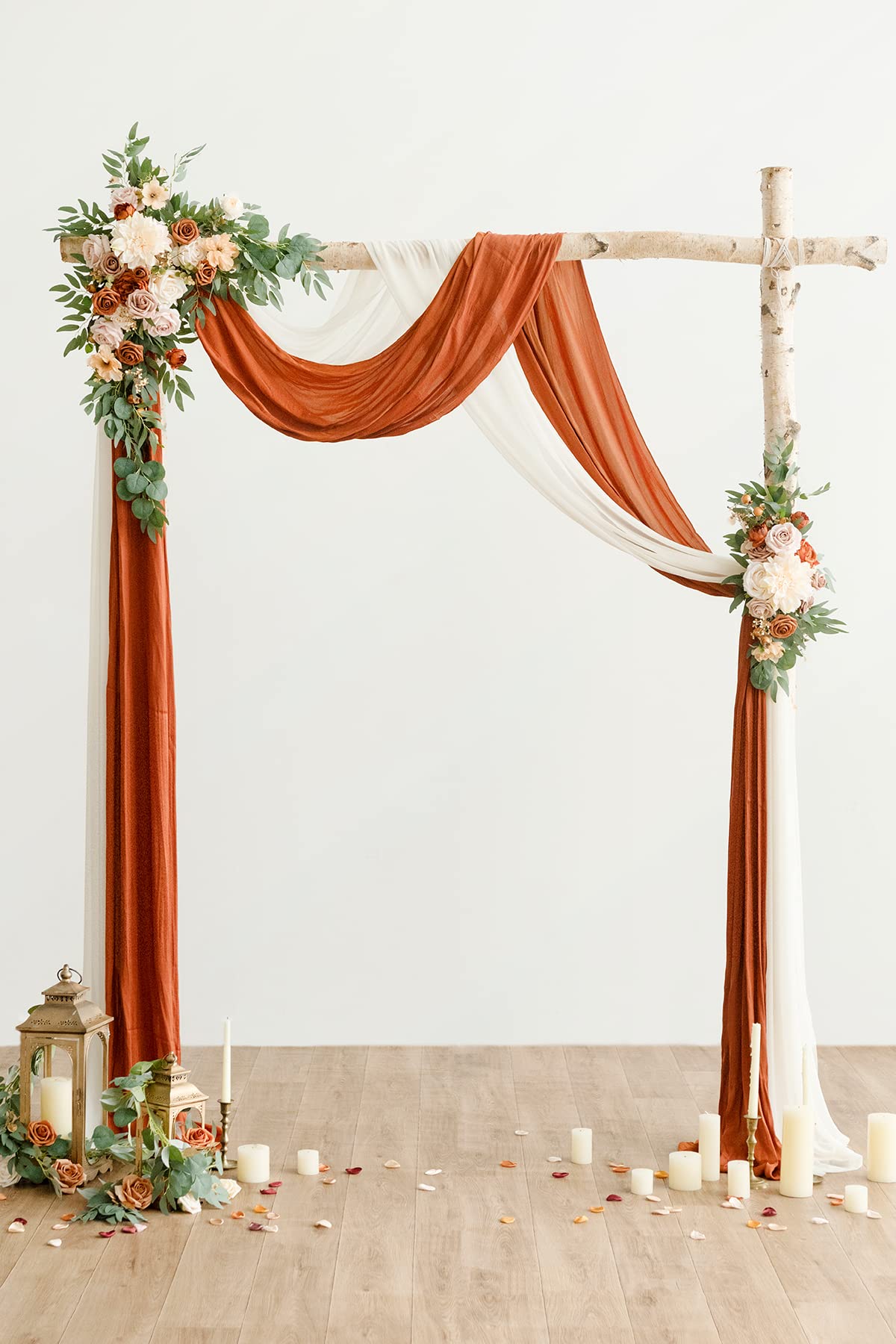 💏Artificial Wedding Arch Flowers Kit