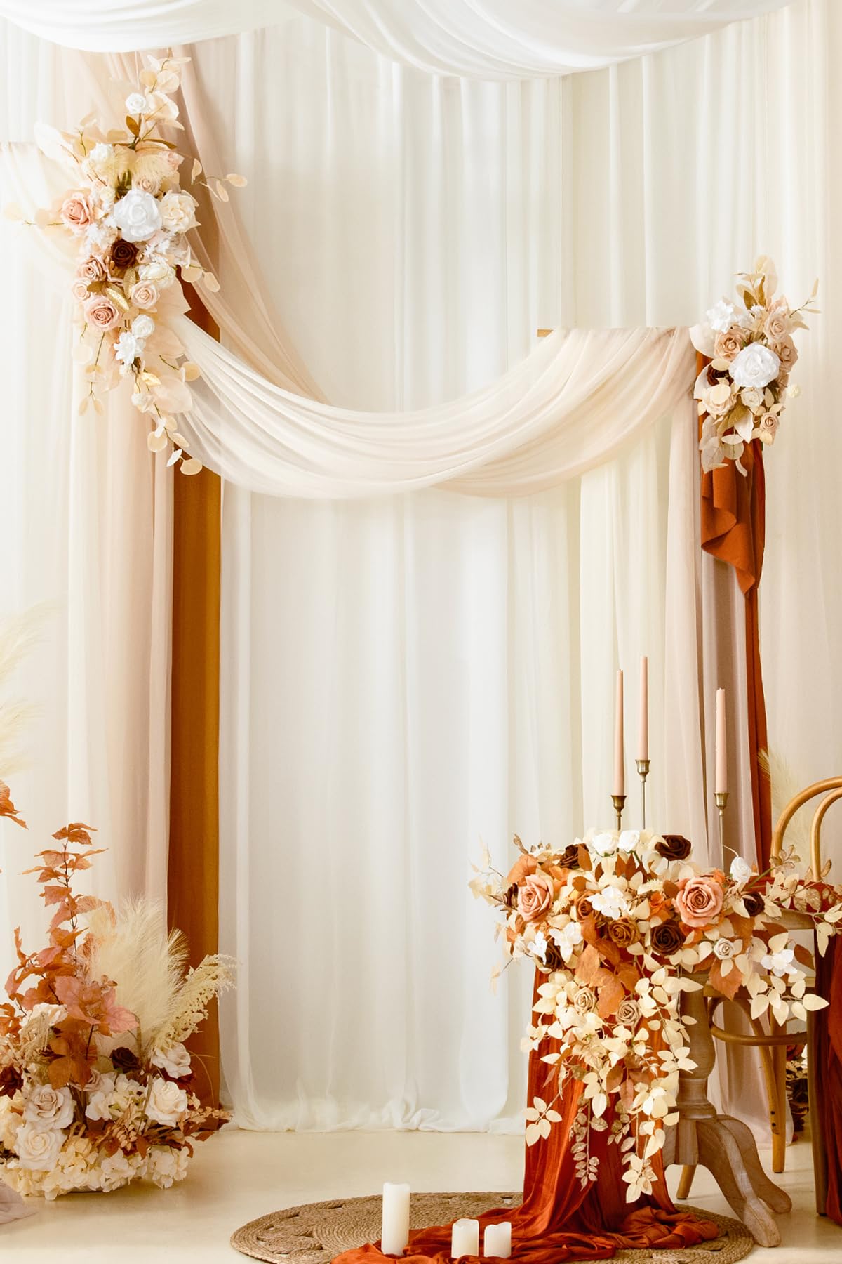 💏Artificial Wedding Arch Flowers Kit