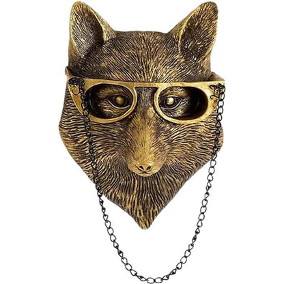 🦁🦓✨ 6‑Pack Gold Animal Head Wall Sculptures – Limited Stock 50% Off!🚚🏷️