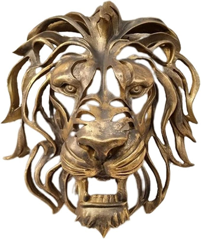 🦁🦓✨ 6‑Pack Gold Animal Head Wall Sculptures – Limited Stock 50% Off!🚚🏷️